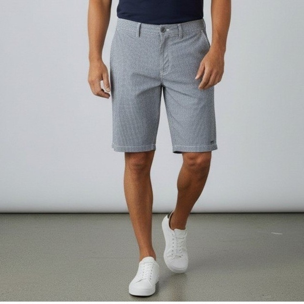 Travis Mathew Shorts‎ Men 40 Gray Golf Performance Casual Outdoor Summer Preppy